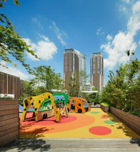 Rooftop playground