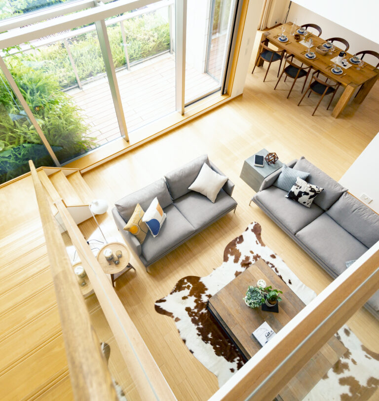 Living room of 4 Bedroom Penthouse Duplex