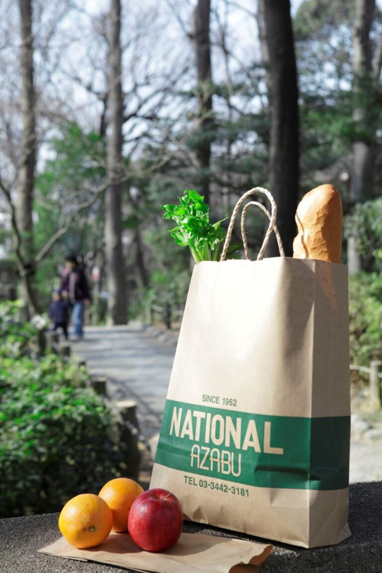 Grocery bag from National Azabu