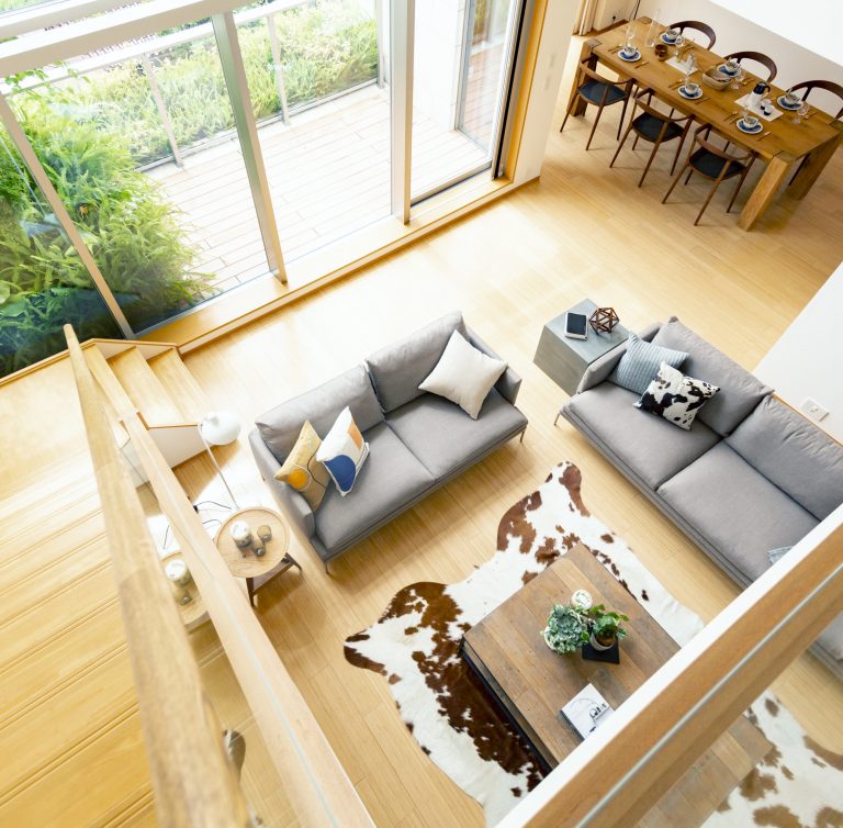 Living room of 4 Bedroom Penthouse Duplex