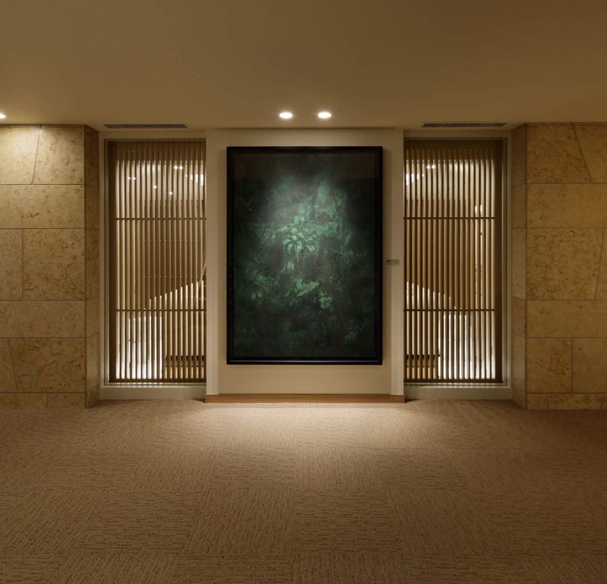 Art decoration in the building