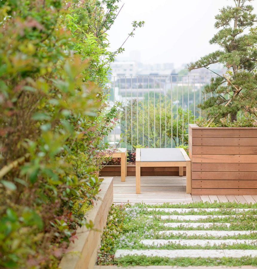 Rooftop terrace